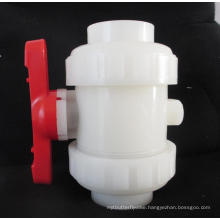 double union true union ball valve,PVDF socket ball valve, PVDF true double union ball valve